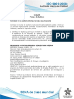 Actividad de Aprendizaje Unidad 3- De La Auditoria Interna Al Proceso Organizacional