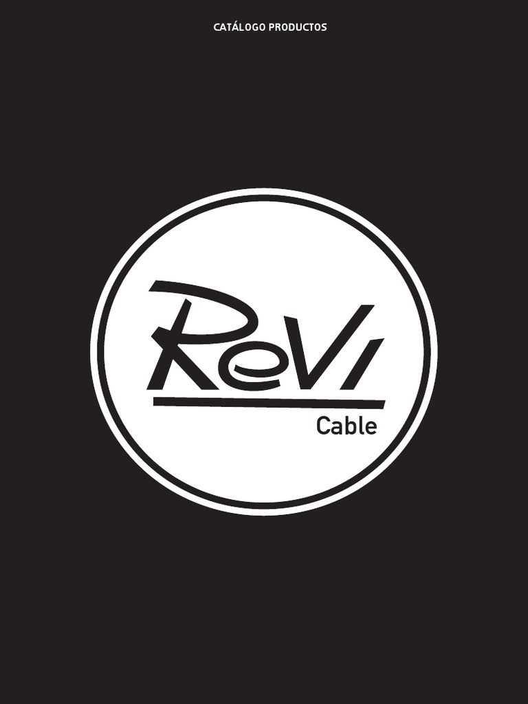 Catalogo Cable Revi | PDF | Cobre | Conductor electrico