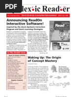 Download The Dyslexic Reader 2005 - Issue 40 by Davis Dyslexia Association International SN2938125 doc pdf