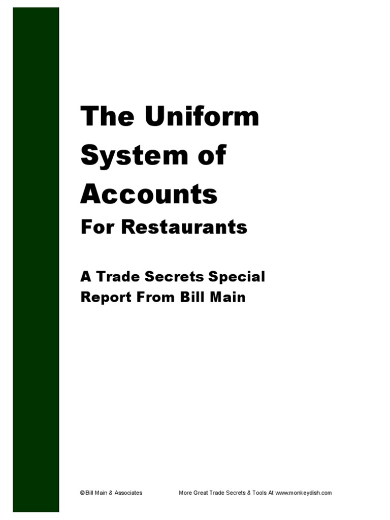Are My Costs Uniform Report PDF Expense Financial Statement