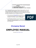 Employee Manual