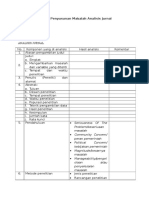 Format Penyusunan Makalah Analisis Jurnal