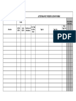 10 Example - Attendance Verification Form