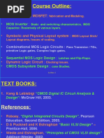 Course Outline:: Introduction To MOSFET