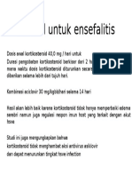 Steroid Untuk Ensefalitis