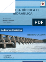 Energía Hídrica o Hidráulica