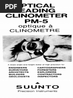 Clinometer Usage and Measurement Guide | PDF | Slope | Scientific ...