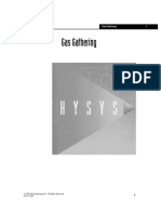 Gas Gathering HYSYS