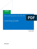 Microsoft Dynamics AX 2012 R2 Licensing Guide-Customer EditionDec2012 PDF