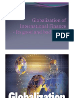 Globalization of International Finance