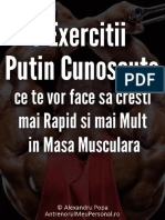 7 Exercitii Masa Musculara