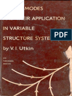 Sliding Modes and Their Application in Variable Structure Systems