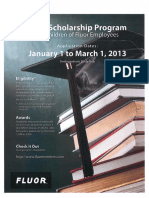 Fluor Scholarship 2013