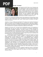 IBRO First Report Helena Cimarosti