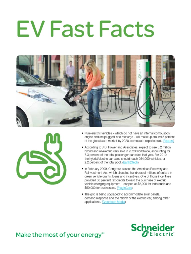 EV Facts Electric Vehicle Electric Car