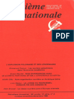 Revue Quatrième Internationale - octubre 1980