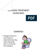 Diarrhea Treatment Guidelines