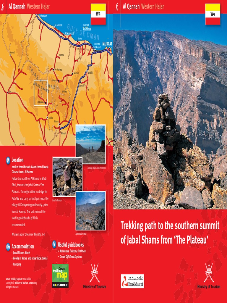Oman Trekking Routes | PDF