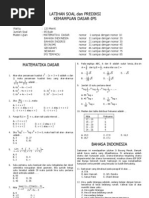 Modul Matematika - Prediksi - Kemampuan - Ips