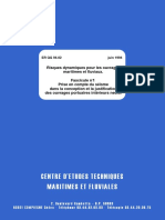 Fascicule N°1 Prise en Compte Du Séisme Dans La Conception Et La Justification Des Ouvrages Portuaires Intérieurs Neufs