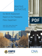 DOJ six-month assessment report on PPD
