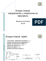 Laboratorio - Equipamiento Ensayo Triaxial