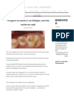 No Gaste Su Dinero y Su Tiempo, Cura Las Caries en Casa! _ La Casa Del Remedio