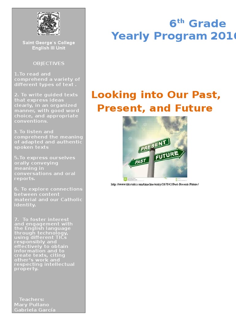 6th Grade English Program Overview 2016 | PDF | Reading Comprehension ...
