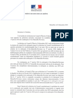 Lettre Du Préfet Relative à La Métropole AMP