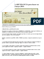 Cheque de La Abundancia