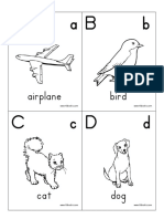 A A B B: Airplane Bird