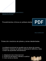 Unidad 5 Procedimientos Clinicos en Protesis Dental