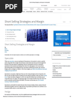 Short Selling Strategies and Margin