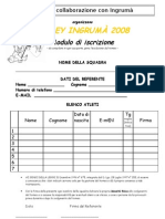 modulo iscrizione senior 2008