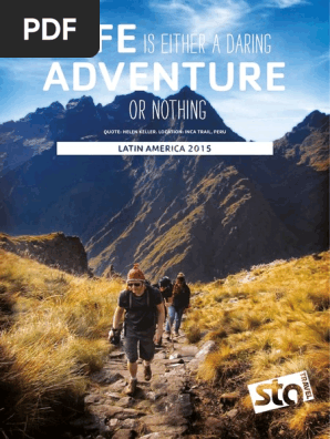 2015 Sta Travel Brochure Latin America