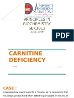 Carnitine Deficiency