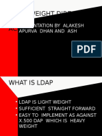 Ldap Light Weight Directory Access Protocol