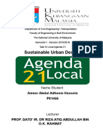 Sustainable Assignmen Local Agenda 21