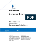 Modul Genius Loci 