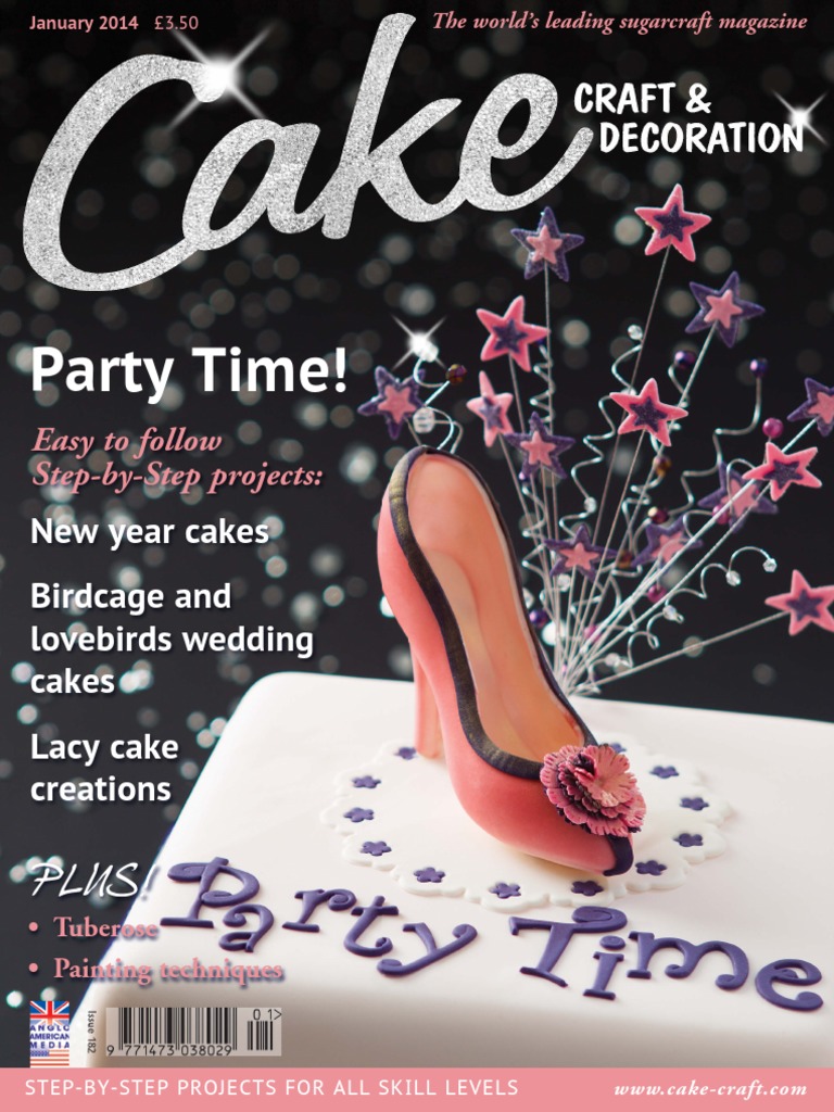 Cake Craft & Decorating 2014'01 | PDF | Petal | Cakes