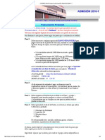 ___ CEPRE-UNI Proceso de Inscripción Admisión 2016-1 __