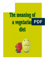 Vegetarian Diet & Social Impact
