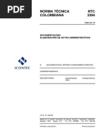 Norma Incontec Para Crear Un Acta