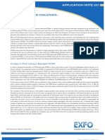 Application Note 201: Otdr Pon Testing: The Challenges - The Solution