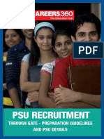 PSU Recruitment Through GATE 2016 - PSU Details With Preparation Guidelines