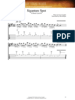 Siganture Spot: I Chord: Lick #3