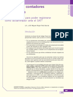 Registro de Contadores y Despachos. Qué Se Necesita para Poder Registrarse Como Dictaminador Ante El SAT