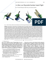 Vortex Visualization in Ultra Low Reynolds Number Insect Flight