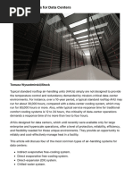 Air Handling Units AHU - Data Center Cooling Mission Critical