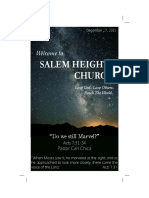 Salem Heights Church: Welcome To